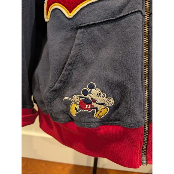 Disneyland “55” Hoodie – XL, Mickey Patch & Shield Zipper, Rare Details - Picture 5 of 8